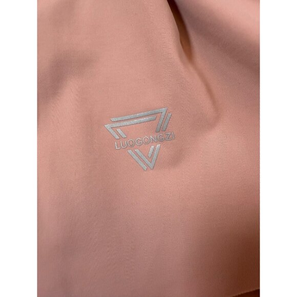 Drawstring Waist Athletic Skort Pink Lightweight Fabric (bin S114) - Picture 7 of 8